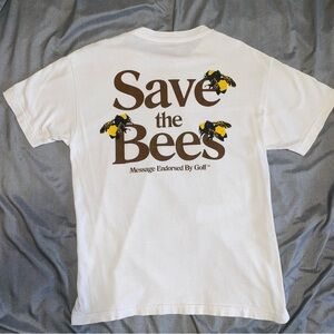 Golf Wang White 'Save the Bees' Tee